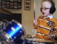 7-летний барабанщик