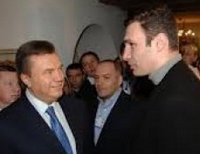 Кличко и Янукович