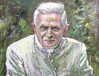 портрет Бенедикт XVI Андрей Кулагин