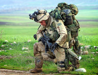 Американский солдат в Ираке