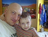 Геннадий Цяук с сыном