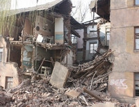 обрушение дома Константиновка