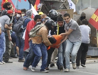 массовые беспорядки в Турции