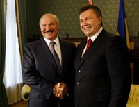 Виктор Янукович и Александр Лукашенко