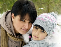 Ольга Задырко с дочерью