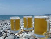 пиво на пляже