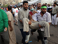 Раненые в Каире