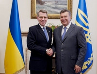 Виктор Янукович и Джефри Пайетт