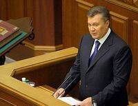 Янукович в Раде