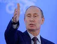 Владимир Путин на итоговой пресс-конференции