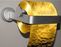 туалетная бумага из золота