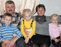 многодетная семья Кравченко