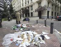 Мадрид мусор