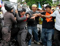 Таиланд протесты беспорядки