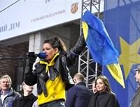 Певица Руслана пригрозила самосожжением, если в стране не произойдут изменения
