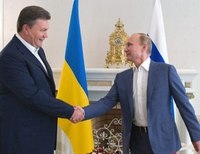 Виктор Янукович и Владимир Путин