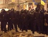 Милиция зачистила еще один блокпост «евромайдановцев» в Киеве (фото)