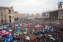 Большинство украинцев поддерживают евромайдан