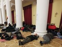Евромайдановцев обвинили в нанесении многомиллионного ущерба зданию киевской мэрии