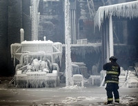 В Нью-Йорке зарегистрирована самая низкая температура за 118 лет