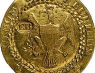 В&nbsp;США за&nbsp;4,6 миллиона долларов продана одна из&nbsp;первых золотых монет в&nbsp;истории страны