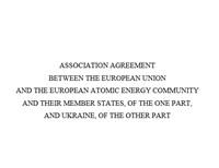 Текст соглашения о евроассоциации выложен в свободный доступ