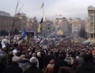 В&nbsp;Киеве на&nbsp;Майдане Незалежности проходит народное вече (фото)