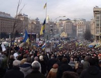 На Майдане Незалежности в Киеве проходит народное вече (фото)