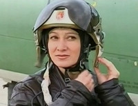 женщина-пилот Оксана Чернавина
