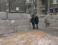 &laquo;Провластная&raquo; баррикада на&nbsp;улице Институтской в&nbsp;Киеве не&nbsp;простояла и&nbsp;дня (фото, видео)