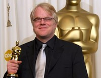 Филип Сеймур Хоффман со статуэткой «Оскара»