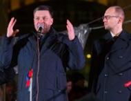 Яценюк и&nbsp;Тягнибок срочно поехали к&nbsp;Пшонке