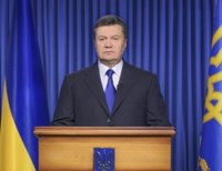 Янукович отреагировал на кровопролитие на улицах Киева