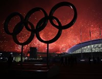 В Сочи прошла церемония закрытия зимних Олимпийских Игр