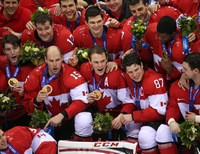 Сборная Канады по хоккею в девятый раз завоевала «золото» Олимпийских игр