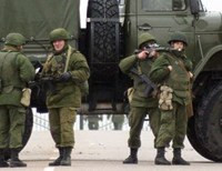 Российские военные атаковали украинскую часть в Крыму
