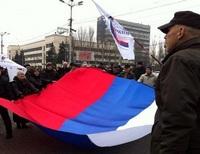 Харьков пророссийский митинг