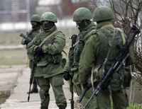 РОссийские военные в Крыму
