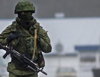 Российские военные захватили погранзаставу в Крыму