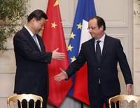 Си Цзиньпин и Франсуа Олланд