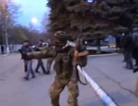 Захватчики краматорского горотдела милиции – россияне. Опубликовано видеодоказательство