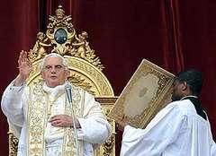 Папа римский отправил в подарок детям из пострадавшей от землетрясения области абруцци шоколадные пасхальные яйца