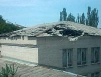 Террористы из минометов обстреляли школу в Славянске