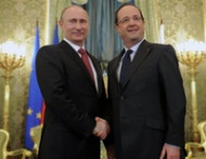 Президент Франции таки пожал Путину руку