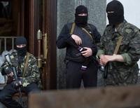 Боевики в Луганске