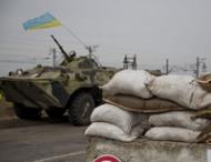 Около 150 террористов напали на блокпост украинских военных