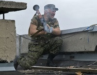 На Луганщине террористы обстреляли колонну пограничников
