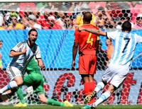 ЧМ-2014: Аргентина минимально одолела Бельгию и вышла в полуфинал турнира (видео)