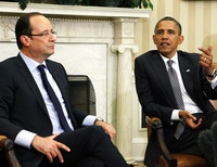 Обама и Олланд