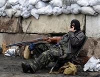 Террористы в Луганске